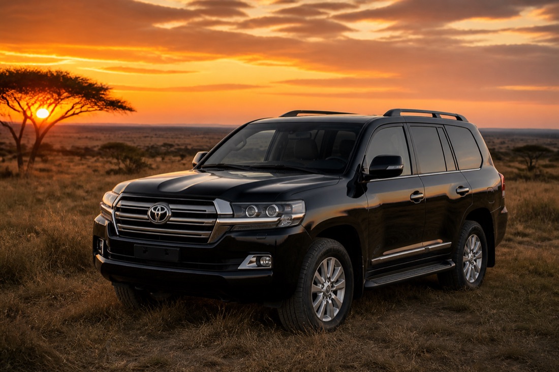 Land Cruiser V8 in the Maasai Mara